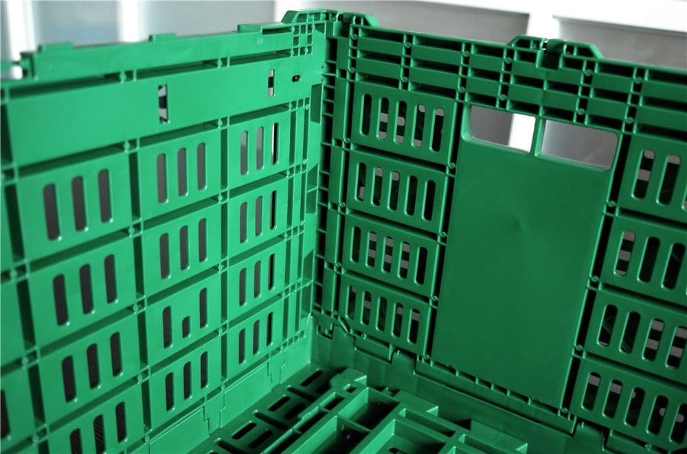 color customized foldable plastic container
