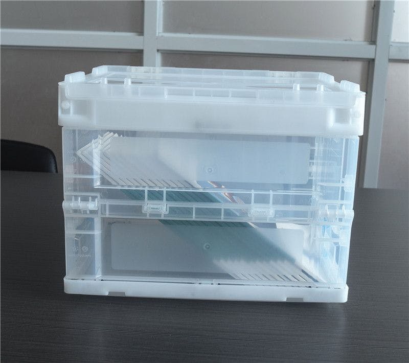 transparent box folding