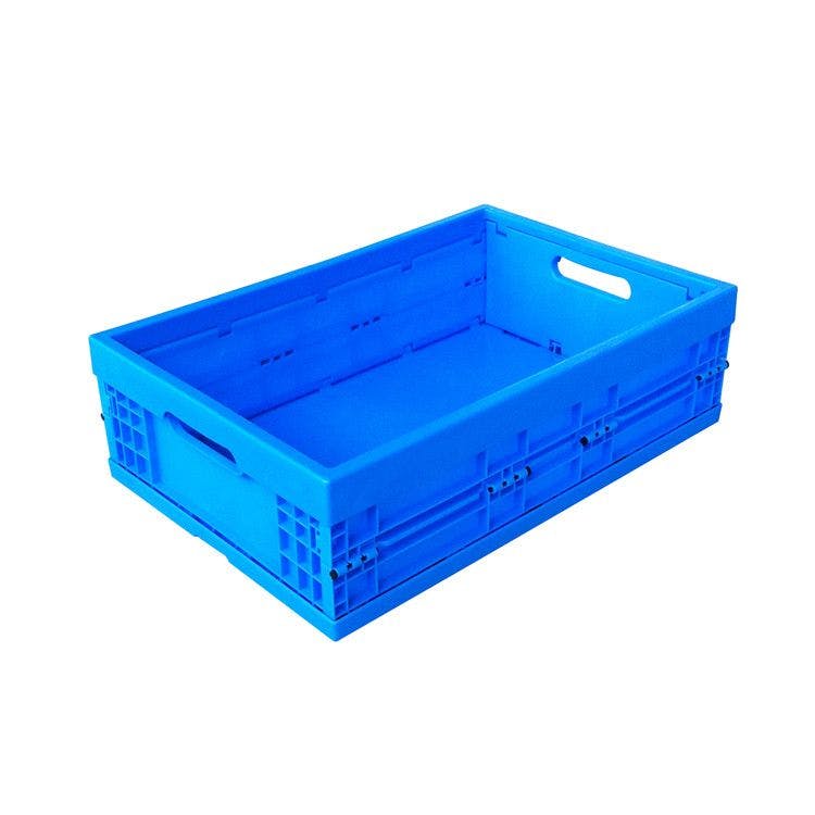 foldable bin with lid