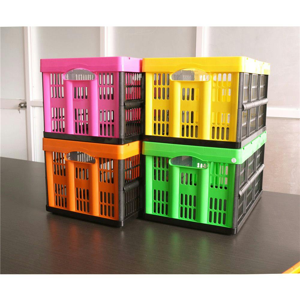 collapsible plastic bins